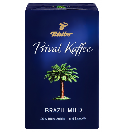 Кофе Tchibo Privat Kaffee Brazil Mild жареный молотый 250г