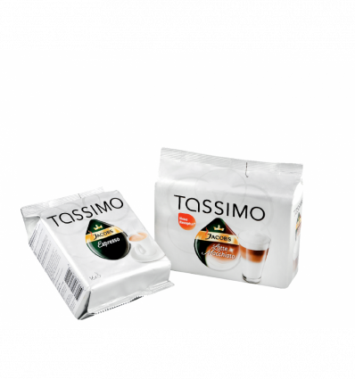Кава Tassimo Jacobs Espresso Classico мелена 7,4г*16шт 118,4г
