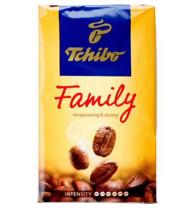 Кава Tchibo Family натуральна мелена середньообсмажена 250г