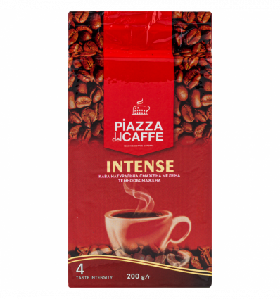 Кофе Piazza del Caffe Intense жареный молотый 200г