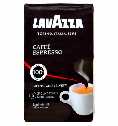Кофе Lavazza Espresso натуральный жареный молотый 250г