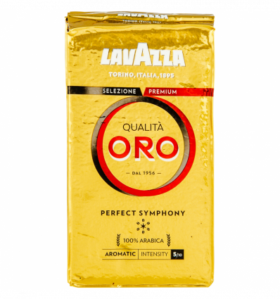 Кофе Lavazza Qualita Oro натуральный жареный молотый 250г