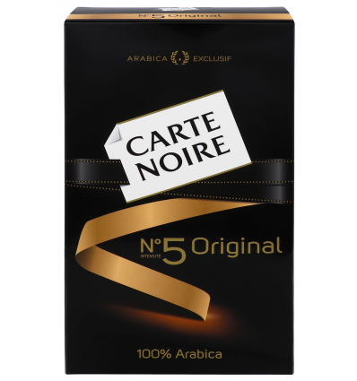 Кофе Carte Noire №5 Original натуральный жареный молотый 250г