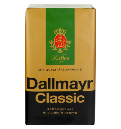 Кофе Dallmayr Классик натуральный жареный молотый 500г