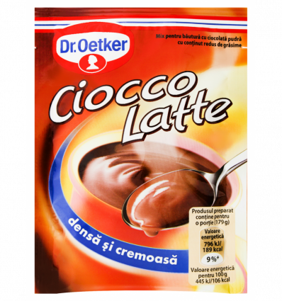 Гарячий шоколад Dr. Oetker суміш для приготування 25г