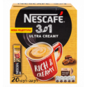 Напій кавовий Nescafe 3в1 Ultra Creamy розчинний 13г*20