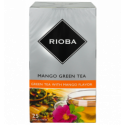 Чай Rioba Mango зелений китайський байховий дрібний 2г*25шт 50г