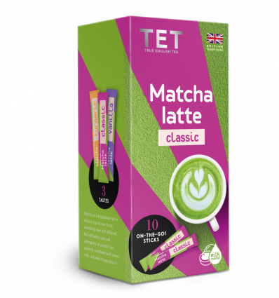 Чай ТЕТ Matcha latte Classic на основе чая 10*10г/уп