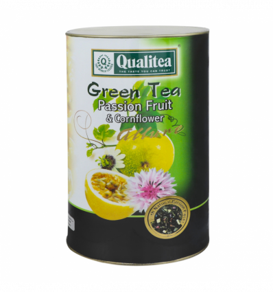 Чай Qualitea Passion Fruit&Cornflower Allure зеленый 100г