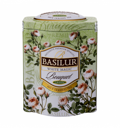 Чай Basilur White Magic зелений листовий 100г