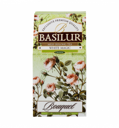 Чай Basilur White Magic зелений листовий 100г