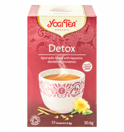 Чай Yogi Tea Detox 17 пакетиків