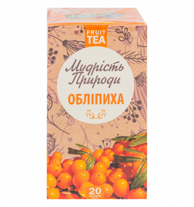 Чай Поліський чай Мудрість Природи Обліпиха 20х2г