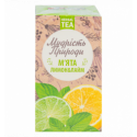 Чай Поліський чай Мудрість Природи Мята лимон лайм 20х1,5г