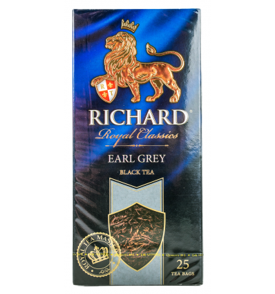 Чай Richard Earl Grey черный байховый 2г*25шт 50г
