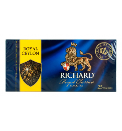 Чай Richard Royal Ceylon черный цейлонский 2г*25шт 50г