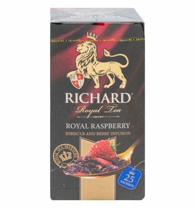 Чай Richard Royal raspberry черный 25x2г/уп