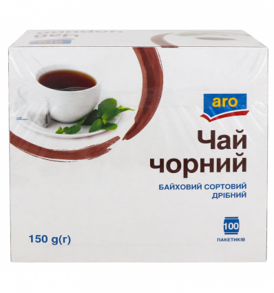 Чай Aro черный байховый мелкий 100х1.5г