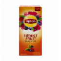 Чай Lipton Forest Fruit чорний байховий з гранулами ягід 25x1,8г/уп
