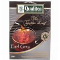 Чай Qualitea Earl Grey черный среднелистовой с бергамотом 100г