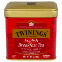 Чай Twinings English Breakfast чорний листовий 100г