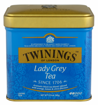 Чай Twinings Lady Grey черный с цедрой апельсина-лимона 100г
