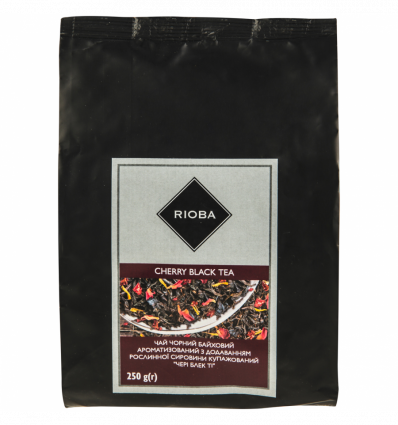 Чай Rioba чорний вишня 250г