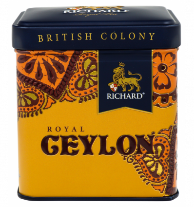 Чай Richard Royal Ceylon чорний цейлон байховий листовий 50г