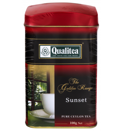 Чай Qualitea The Golden Range Sunset чорний великолистовий 100г