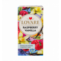 Чай Lovare Raspberry Vanilla черный байховый мелкий 24x2г/уп