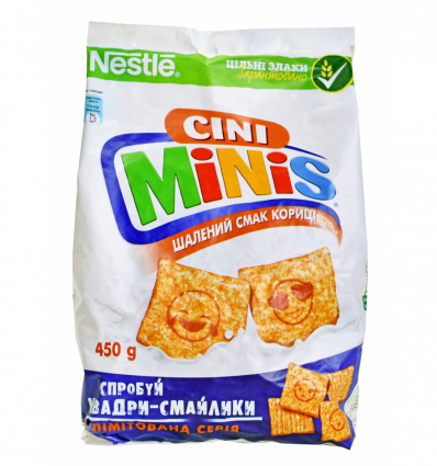 Сніданок сухий Cini Minis з вітамінами та мінеральними речовинами 450г