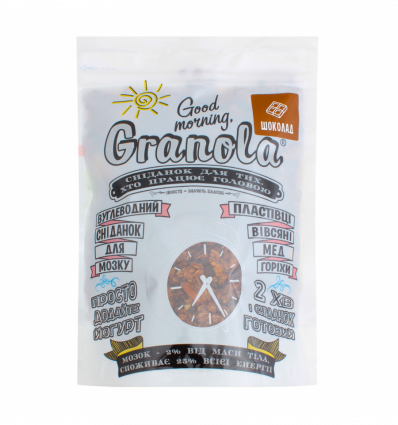 Сніданок сухий Good Morning Granola з шоколадом 330г