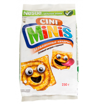 Сніданок сухий Cini Minis з вітамінами та мінеральними речовинами 250г