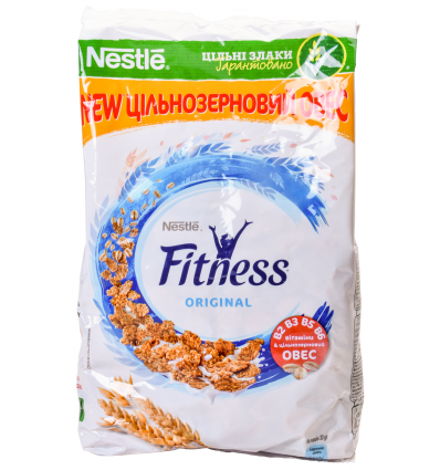 Хлопья Fitness Original из цельной пшеницы с витаминами 420г