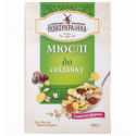 Мюсли Новоукраїнка К завтраку Злаки и фрукты 400г