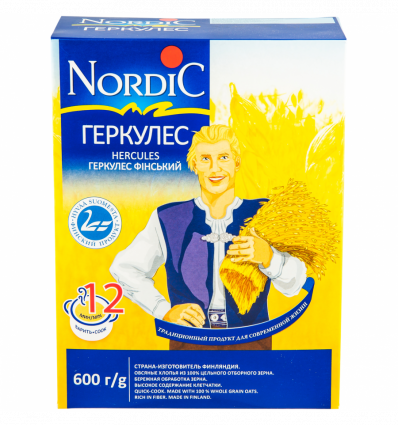 Каша вівсяна Nordic 600г