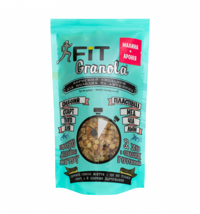 Гранола Fit Granola Малина+аронія 125г