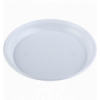 Тарілка десертна одноразова, d-165 мм, біла, 1-секція, 4 г, 100 шт