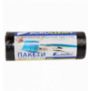 Пакети для сміття 60л/20шт, Eurostandart, міцні, чорні BuroClean ( 10200032 )