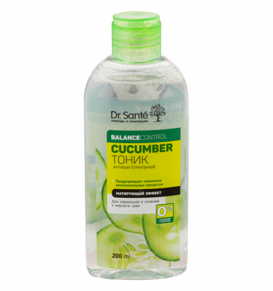 Тоник Dr. Santé Cucumber антибактериальный матирующий 200мл