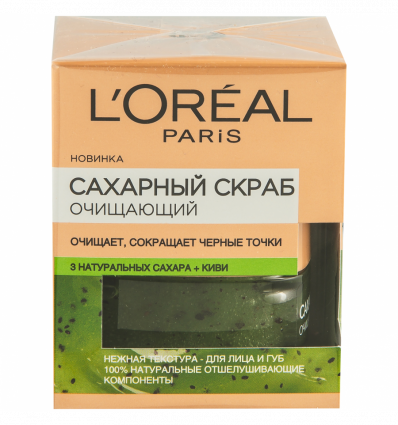 Скраб для обличчя L`Oréal Paris Цукровий очищуючий 50мл