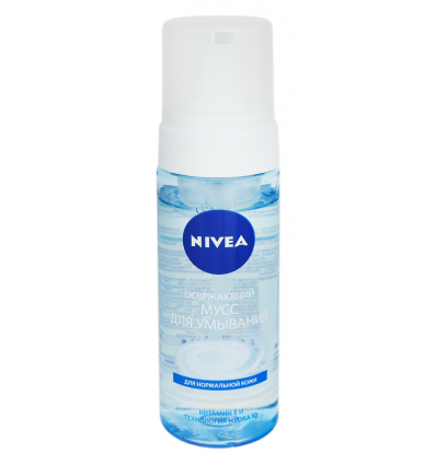 Мус для вмивання Nivea з вітаміном Е і Hydra IQ 150мл