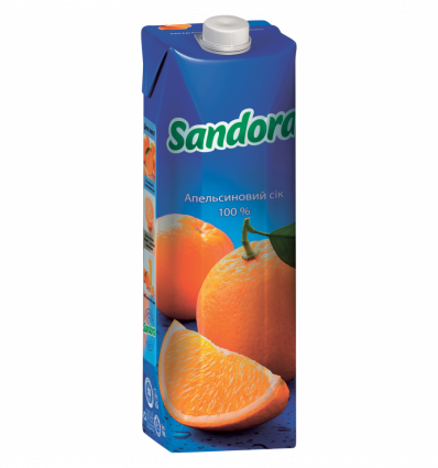 Сік Sandora Апельсиновий 0,95л тетра