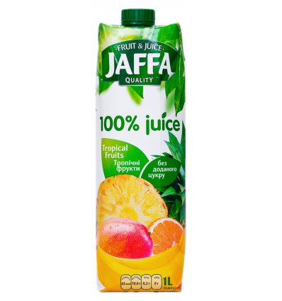 Сок Jaffa Тропические фрукты 0,95л