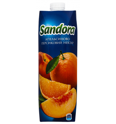 Нектар Sandora Апельсиново-персиковый 950мл