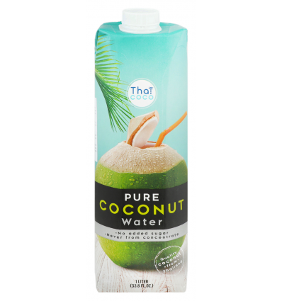 Вода кокосовая Thai Coco негазированная стерилизованная 1л