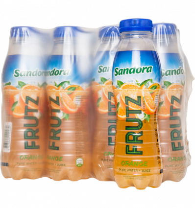 Напиток Sandora Frutz Апельсин соковый безалкогольный негазированный 0,4л*12