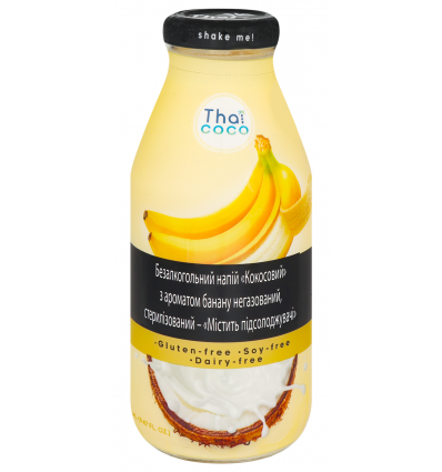 Напиток Thai Coco Кокосовый с ароматом банана 280мл