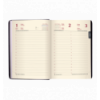 Ежедневник датированный 2024 WOOD, L2U, A5, серый, иск.кожа