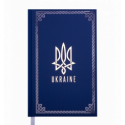 Ежедневник датир. 2022 UKRAINE, A6, синий